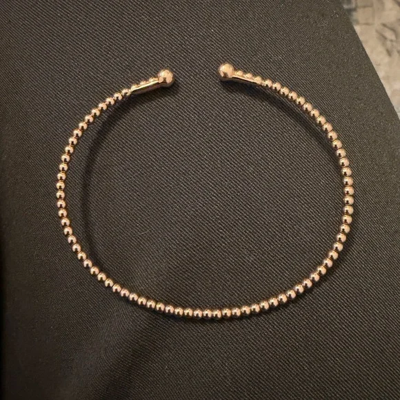 Gabriel & Co. 14K Rose Gold Beaded Bujukan Bracelet - Picture 3 of 8